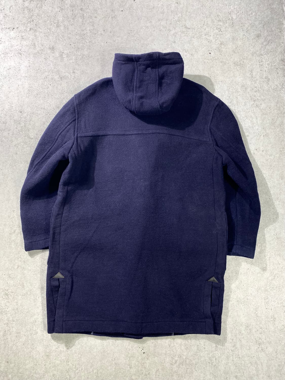 [F] 90s VAN JAC 반작 재팬 메이드 네이비 울 더플코트 상품이미지5