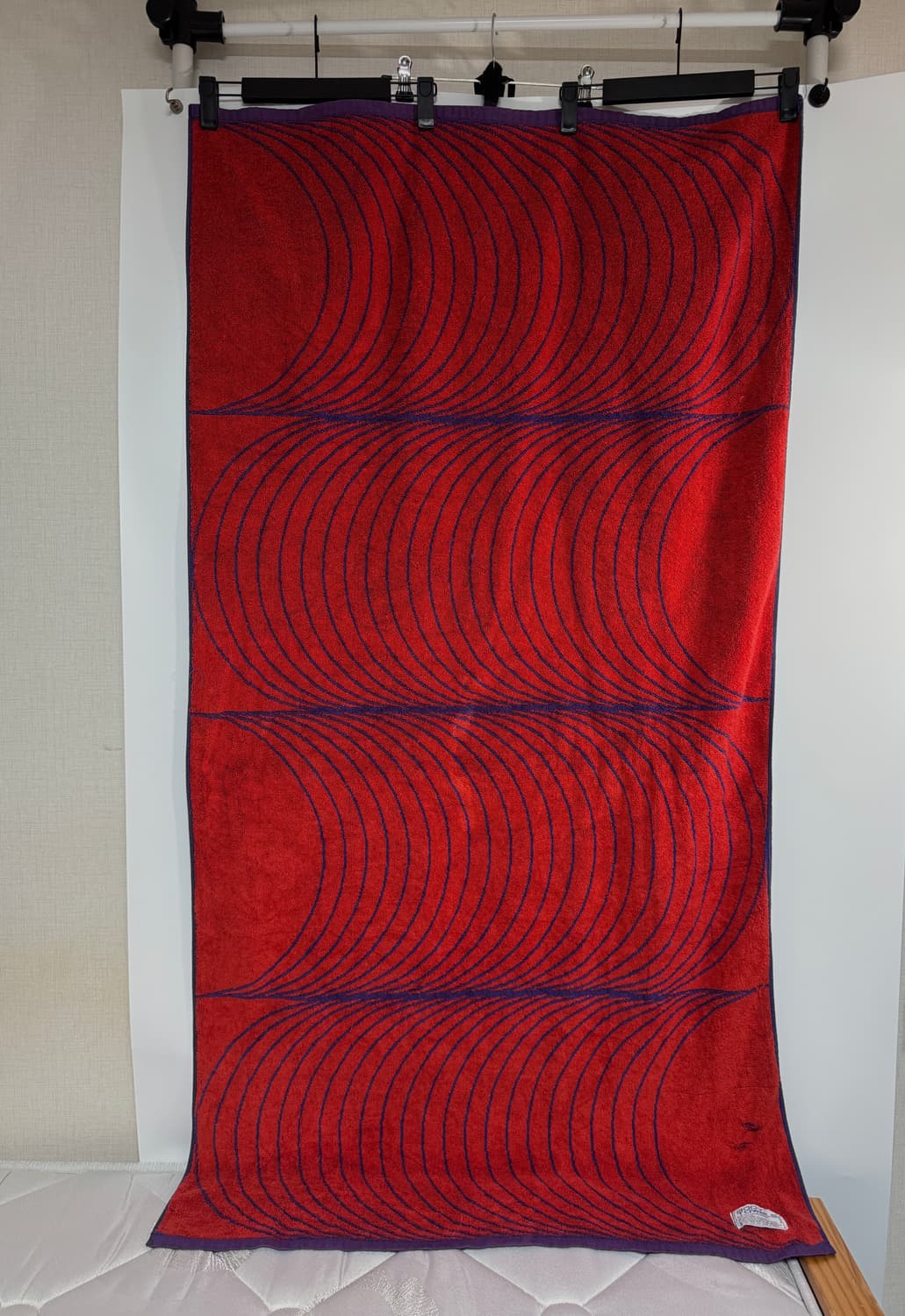 에스콰이어 비치 타월 퍼플/레드 80x152 cm 상품이미지4