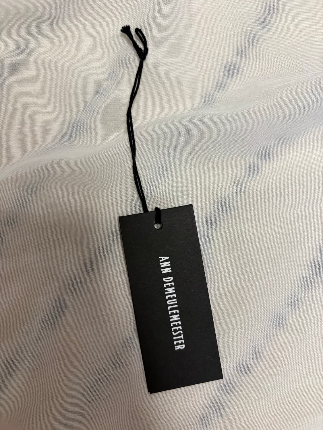 Ann Demeulemeester 반팔 블랙 티셔츠  상품이미지5