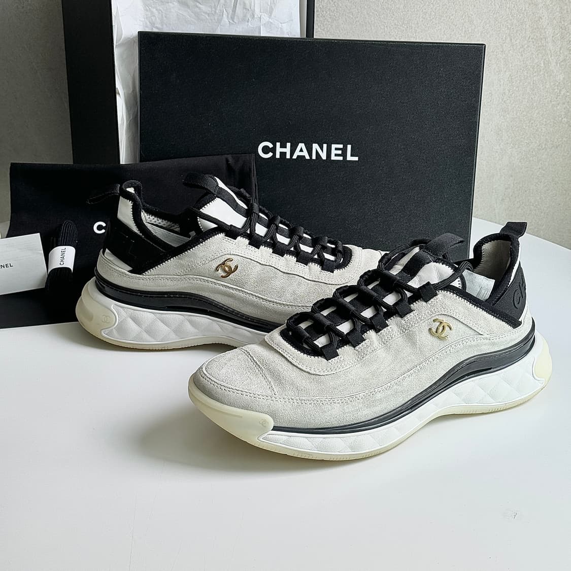 샤넬 믹스드 파이버 스니커즈 43 상품이미지1