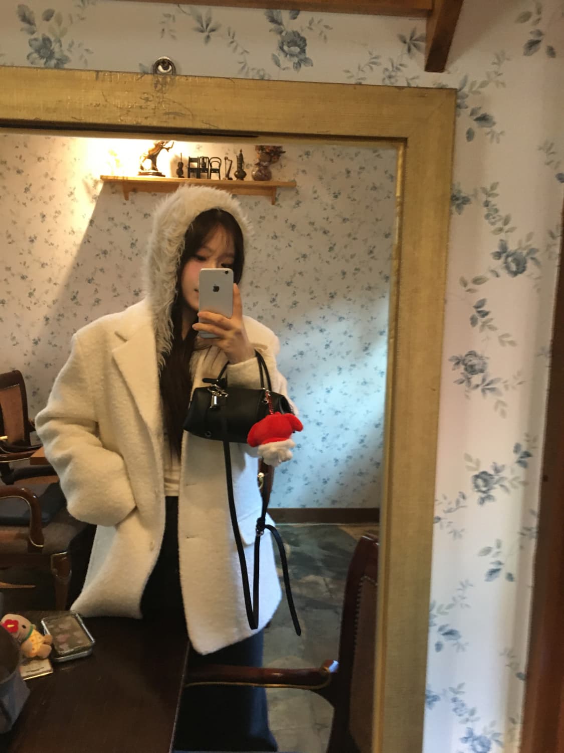 아워캐비넷 그루밍 퍼 후드 상품이미지3