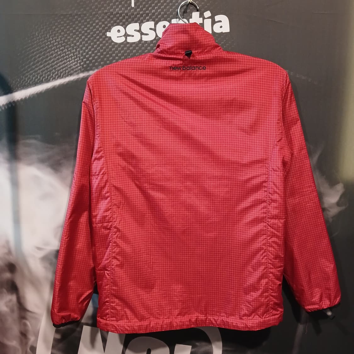뉴발란스 레드 체크 경량패딩 상품이미지2
