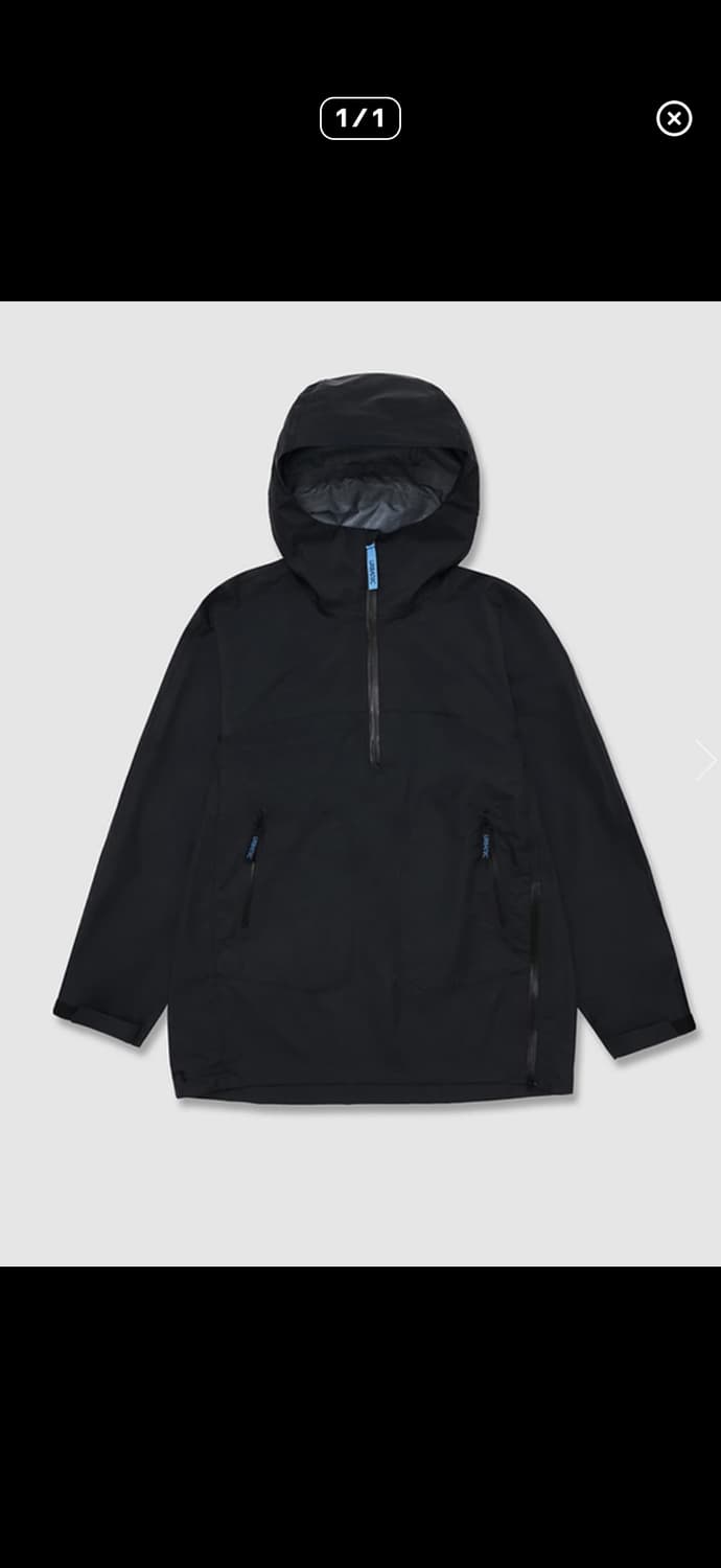 Gorp windbreaker (black) 상품이미지1