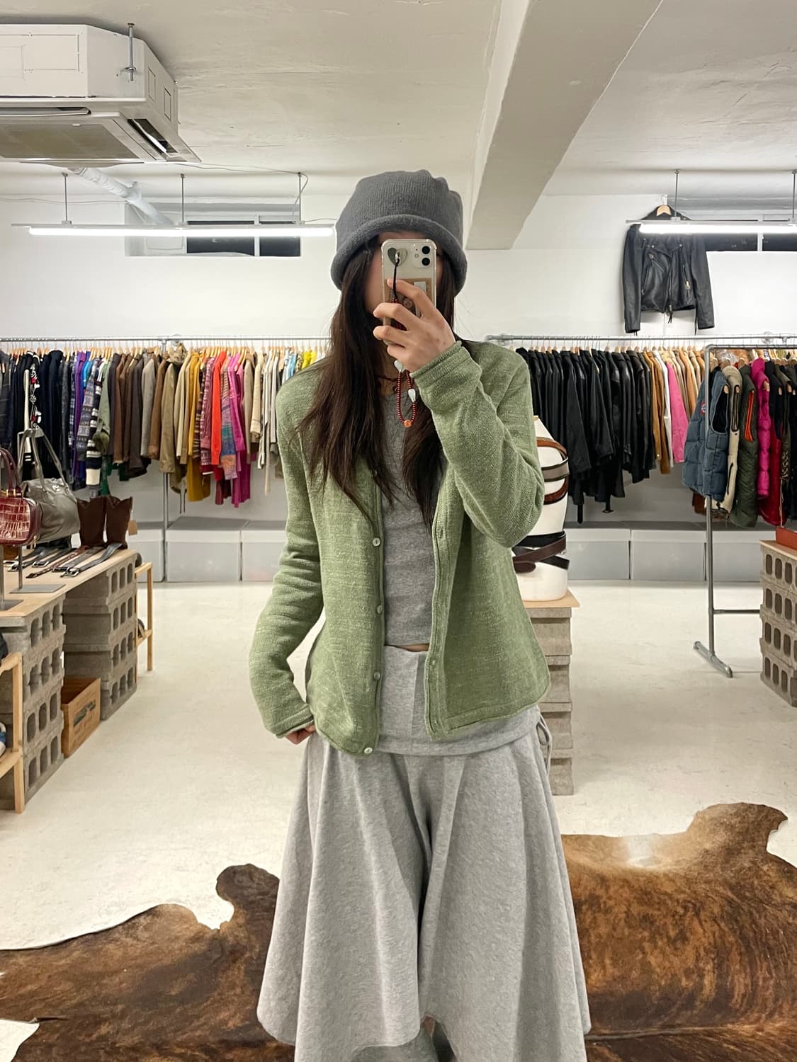 L.L. BEAN knit cardigan 엘엘빈 면니트 가디건 상품이미지6