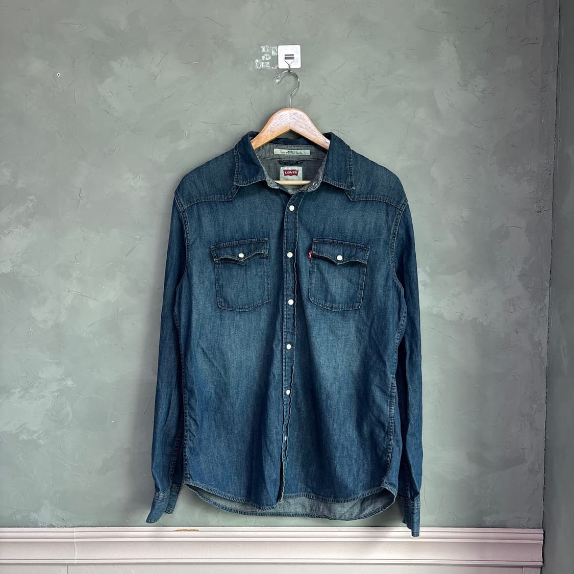리바이스 웨스턴 데님 셔츠 상품이미지1