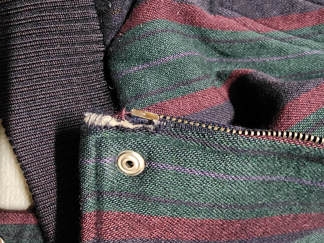 라코스테 올드스쿨 울 블루종 자켓 상품이미지9