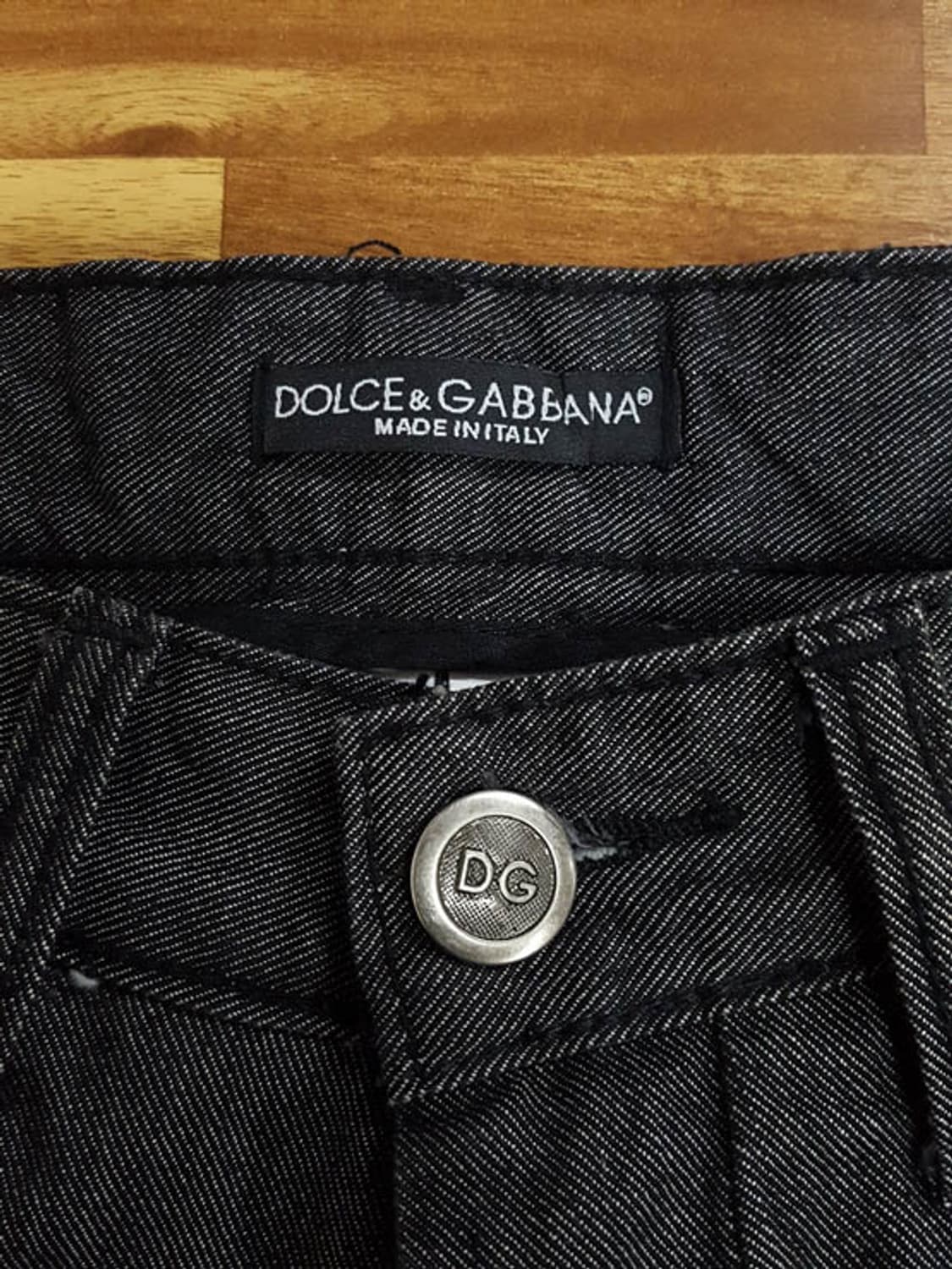 돌체앤가바나 남성 워싱 블랙진 31 상품이미지3