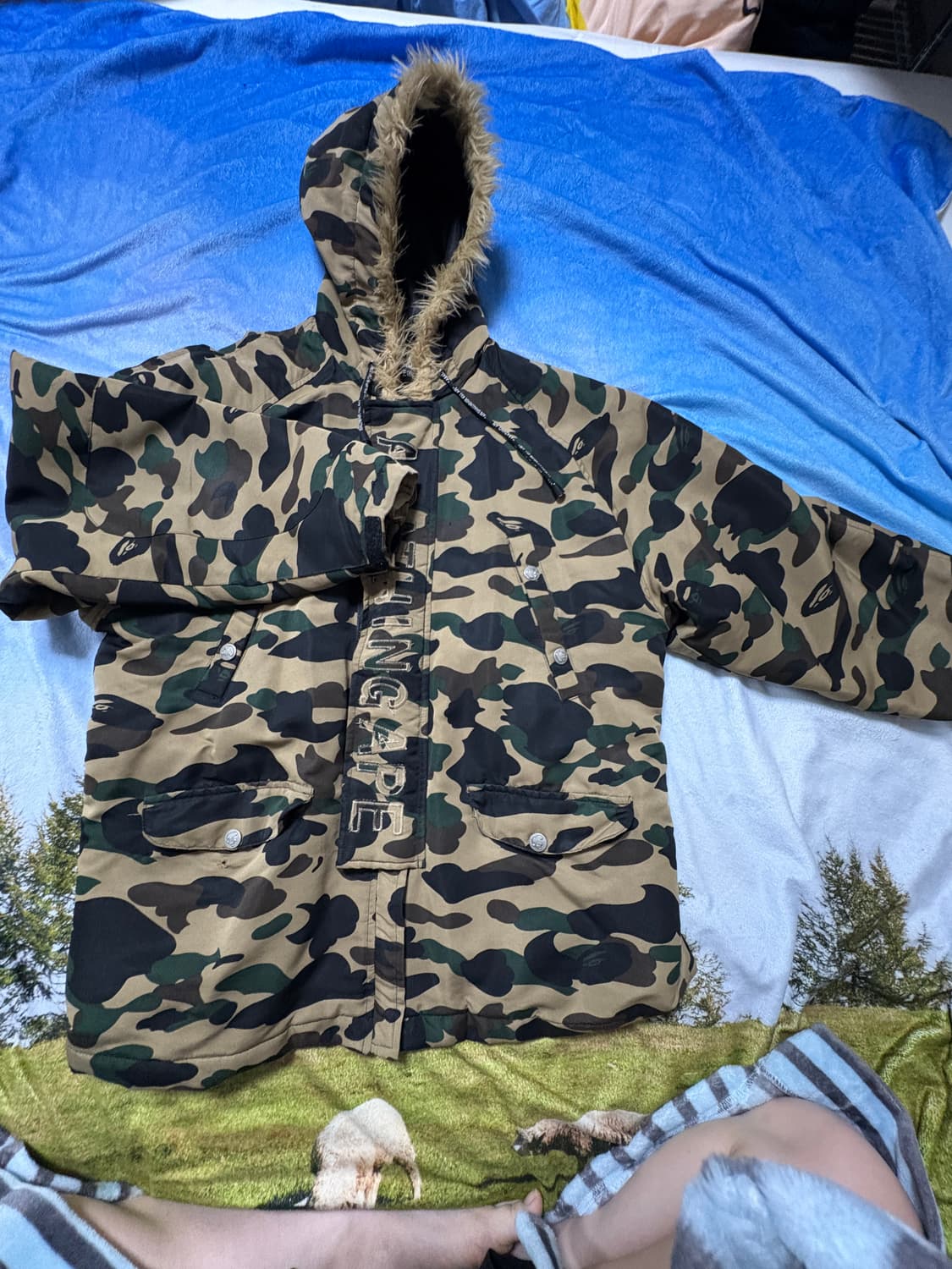 베이프 야상 상품이미지1