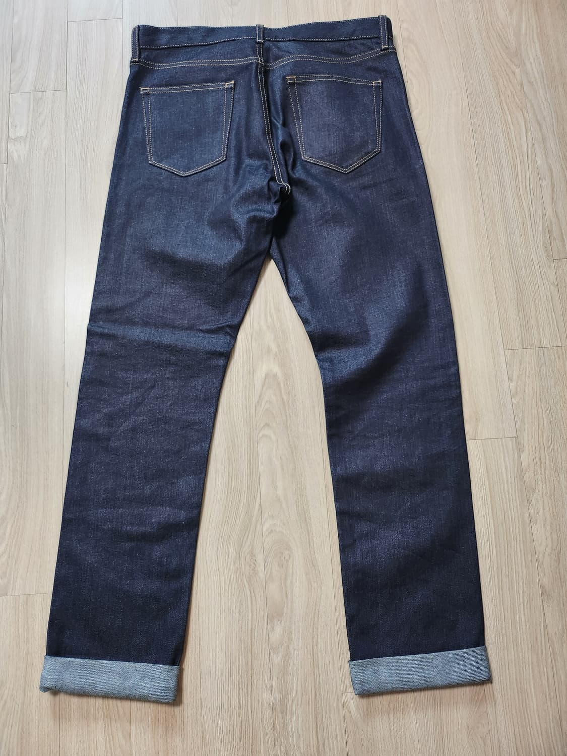 유니클로 샐비지 생지데님팬츠 (34 상품이미지3