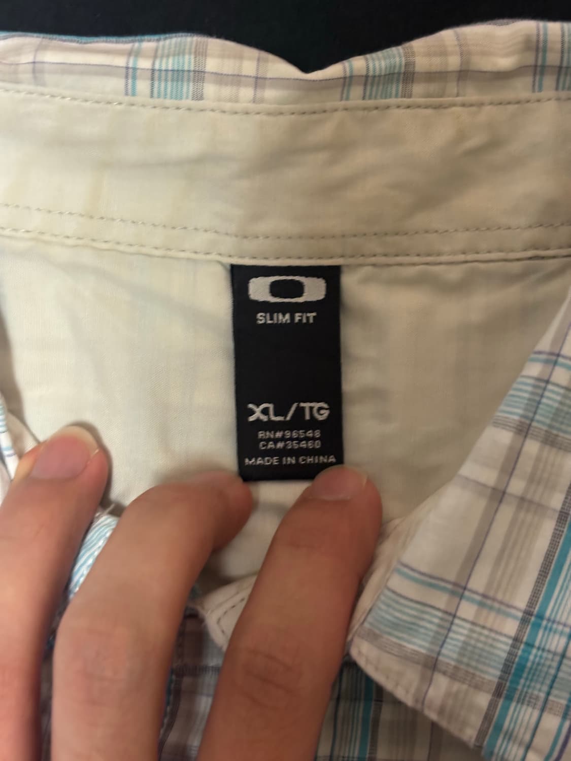 오클리 빈티지 체크 셔츠 s~m 상품이미지3