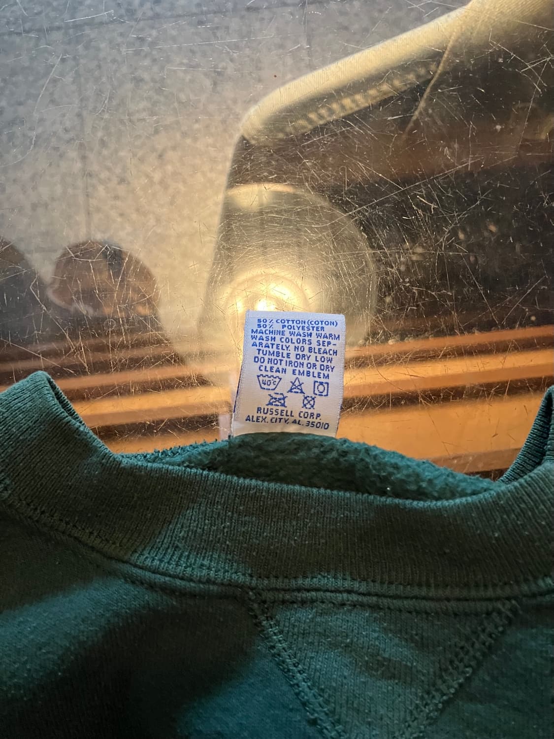 90s USA 빈티지 러셀 플레인 스웻 셔츠 맨투맨 상품이미지6