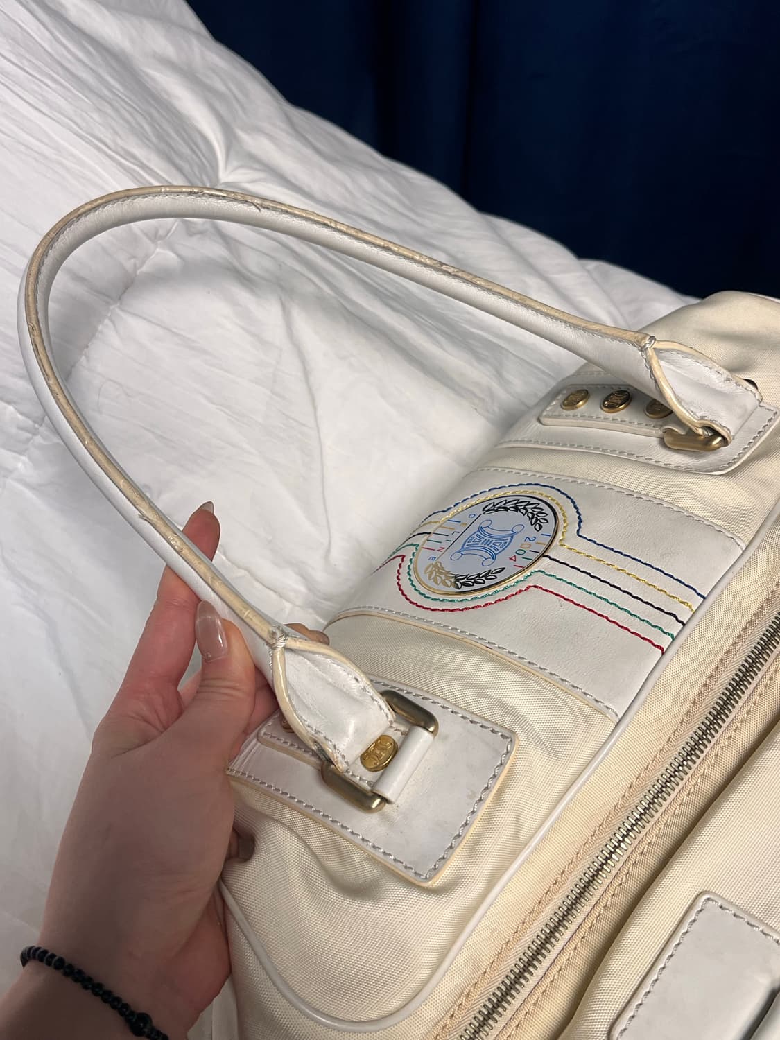 Celine 2004 아테네 올림픽 한정 보스턴 핸드백 상품이미지8