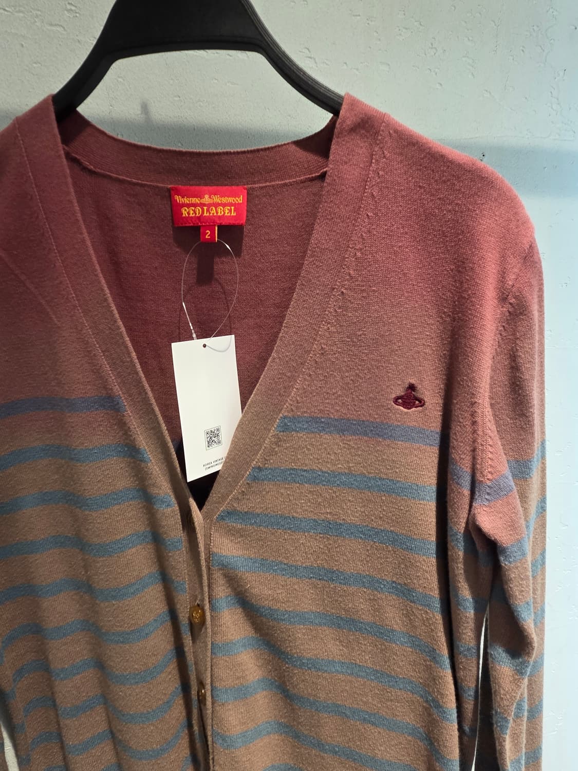 비비안웨스트우드 그라데이션 가디건💯 상품이미지1