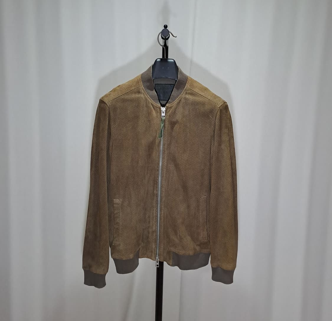 (택포) 올세인츠 고트스킨 펀칭 블루종 95-100 B491 상품이미지1