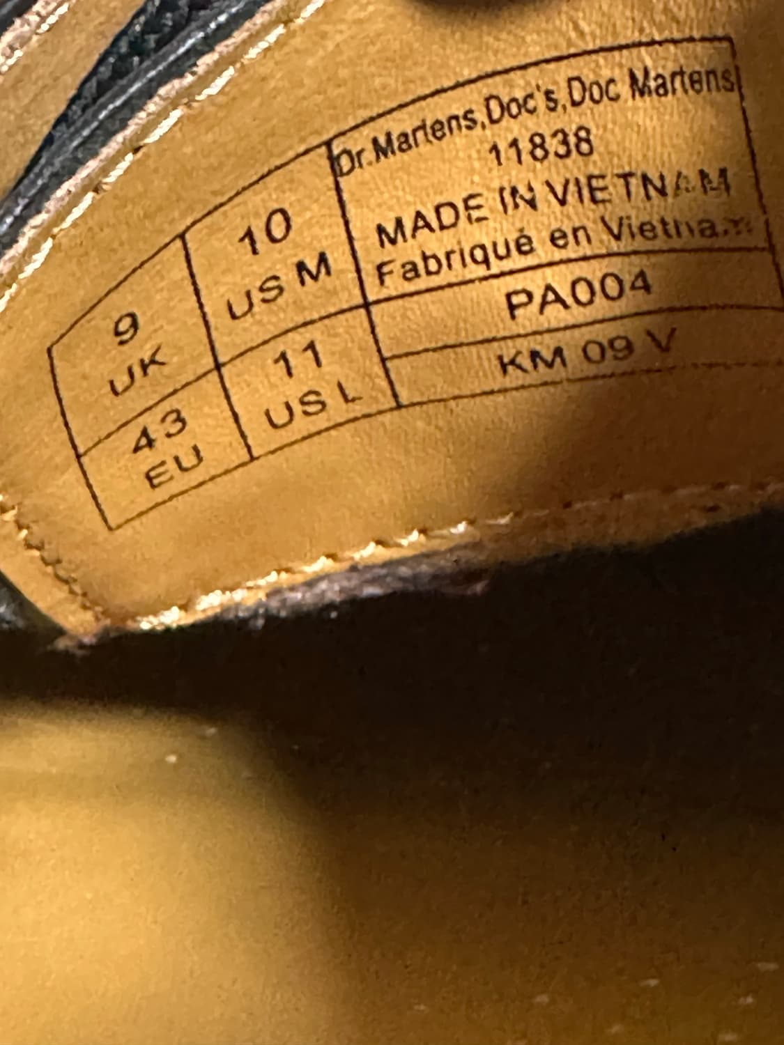 (280,uk9) 닥터마틴 1461 스무스  상품이미지6