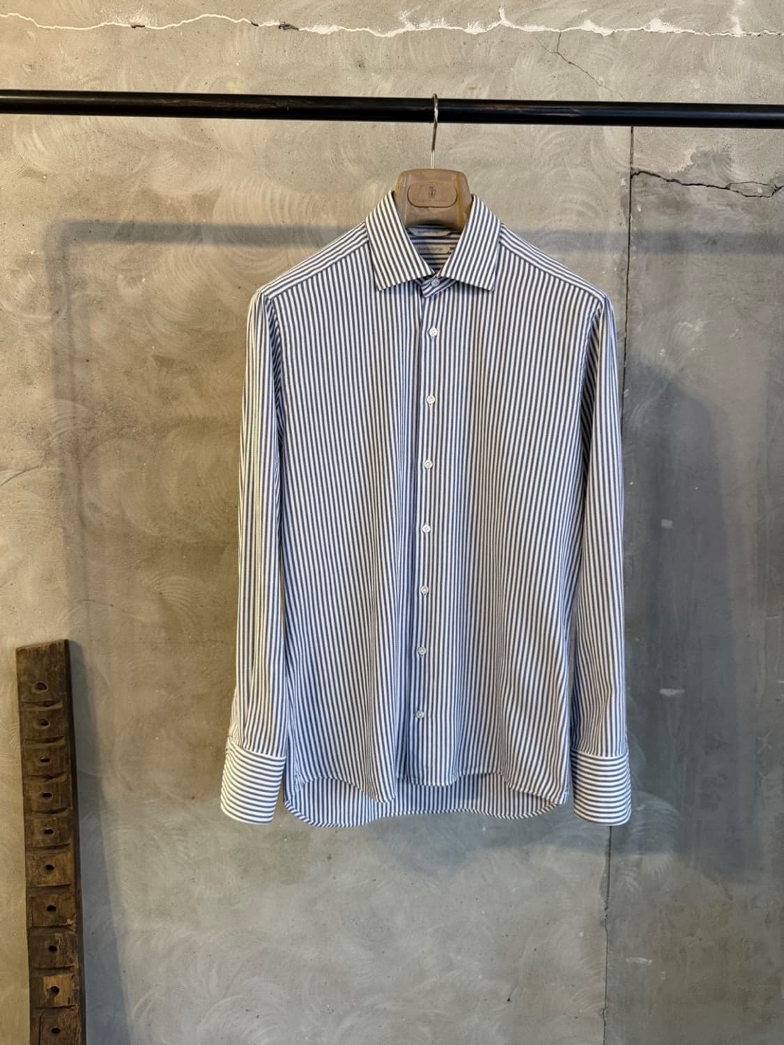 수트서플라이 스트라이프 셔츠 남성95-100 상품이미지1