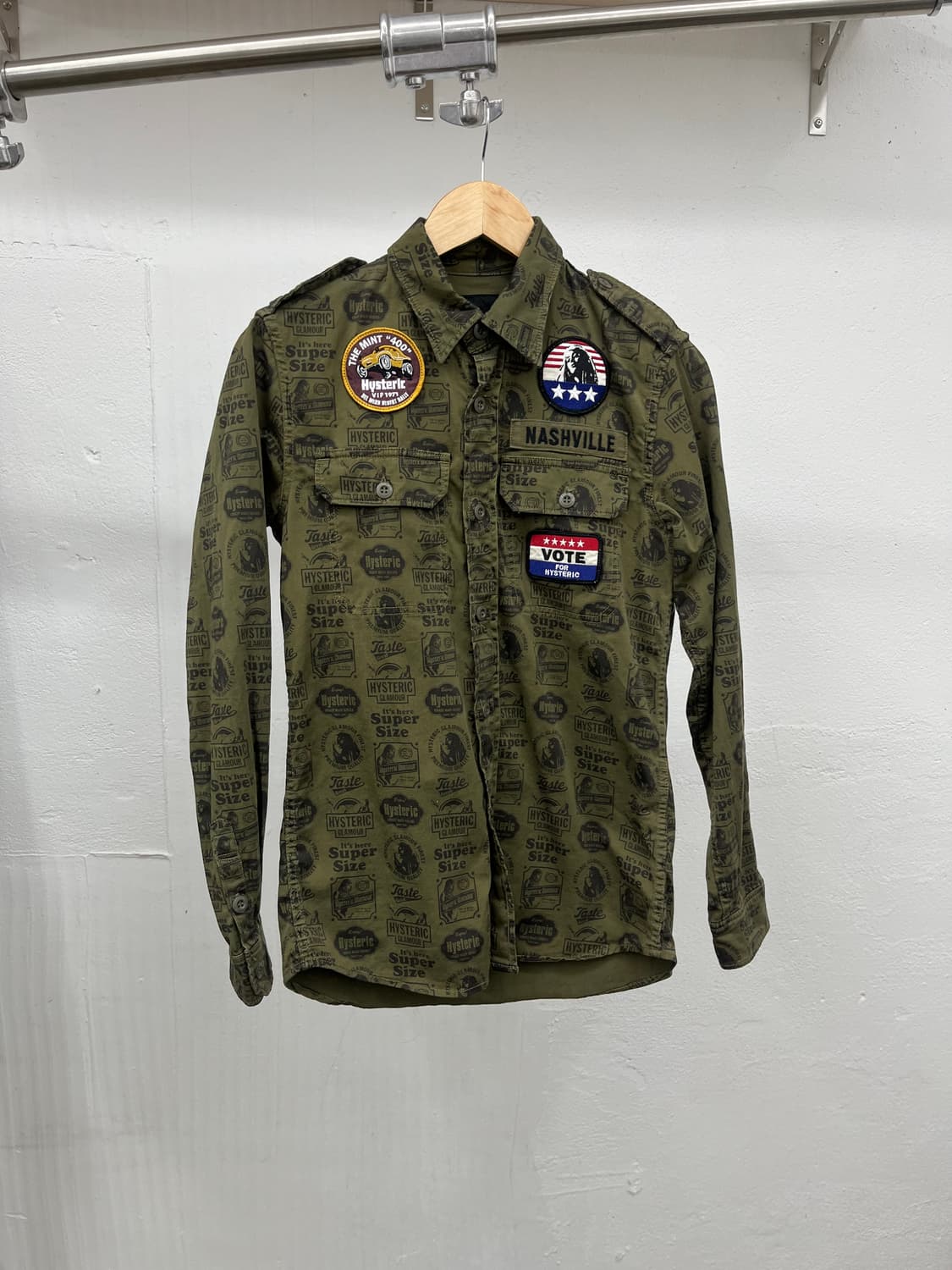 ~66) HYSTERIC GLAMOUR SHIRT 상품이미지1