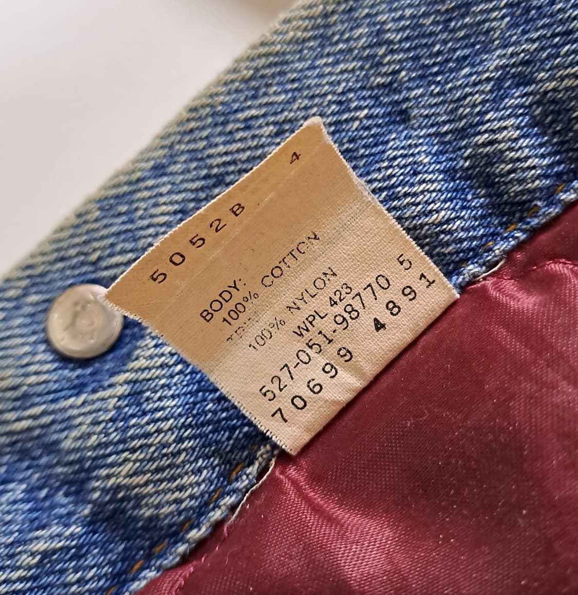 (택포) 90s 리바이스 70598 4891 빅사이즈자켓 XXL B759 상품이미지10