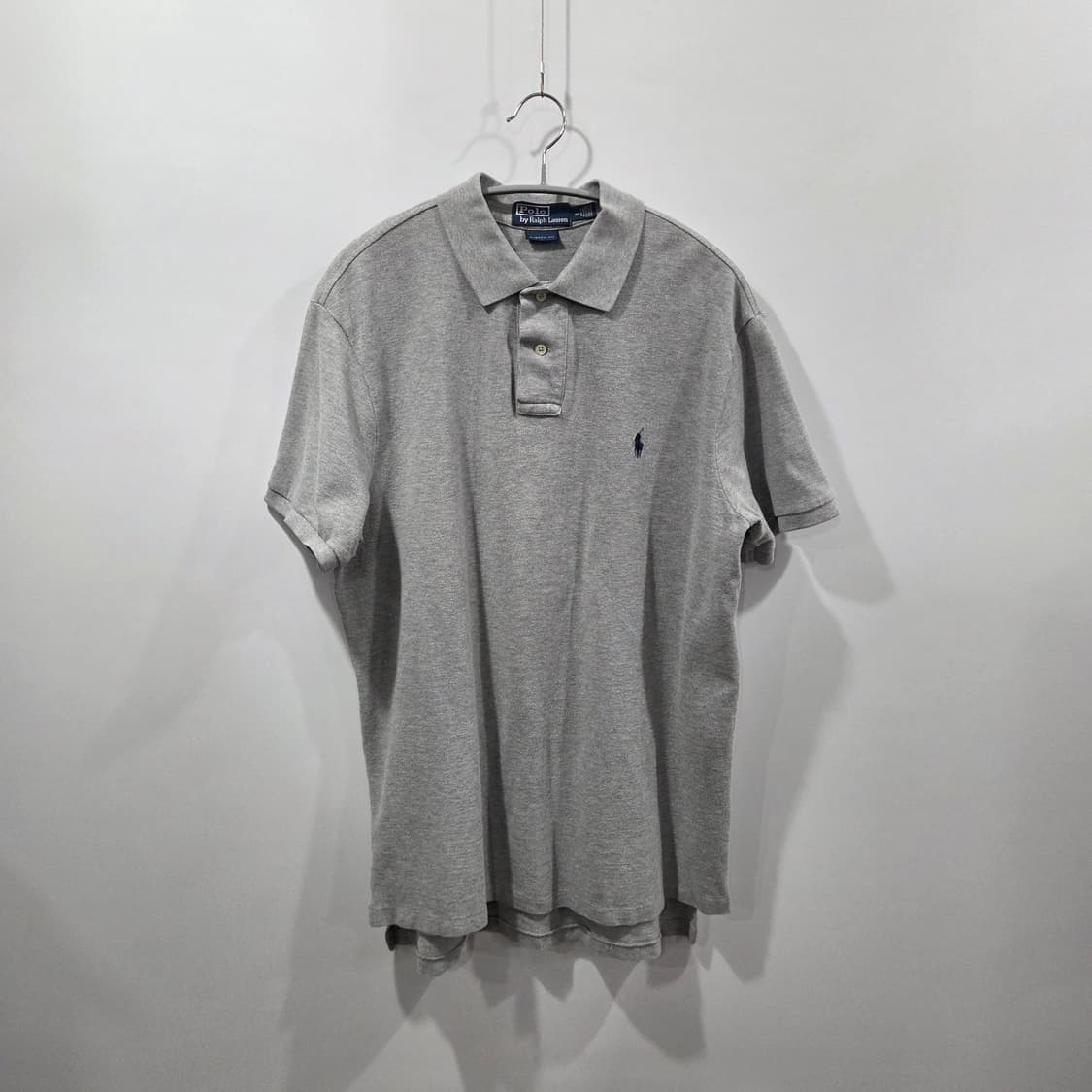 폴로랄프로렌 피케 카라 그레이 반팔티 L 상품이미지1