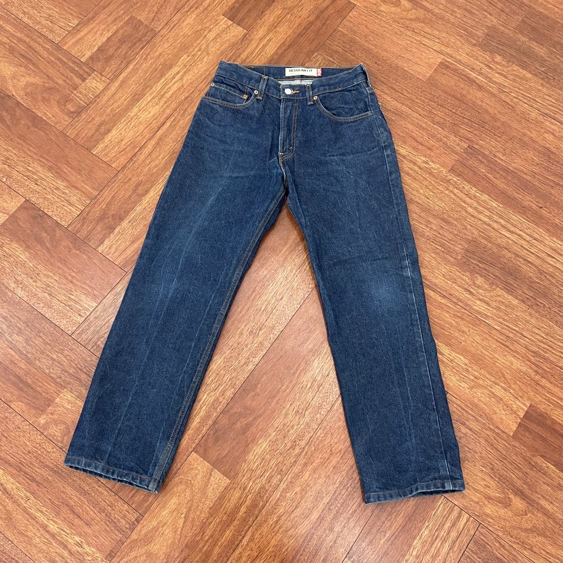 리바이스 505 레귤러핏 데님 팬츠 상품이미지3