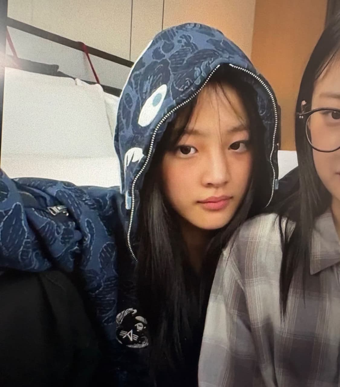 베이프 알파인더스트리 네이비 후드집업 L 라지 상품이미지2