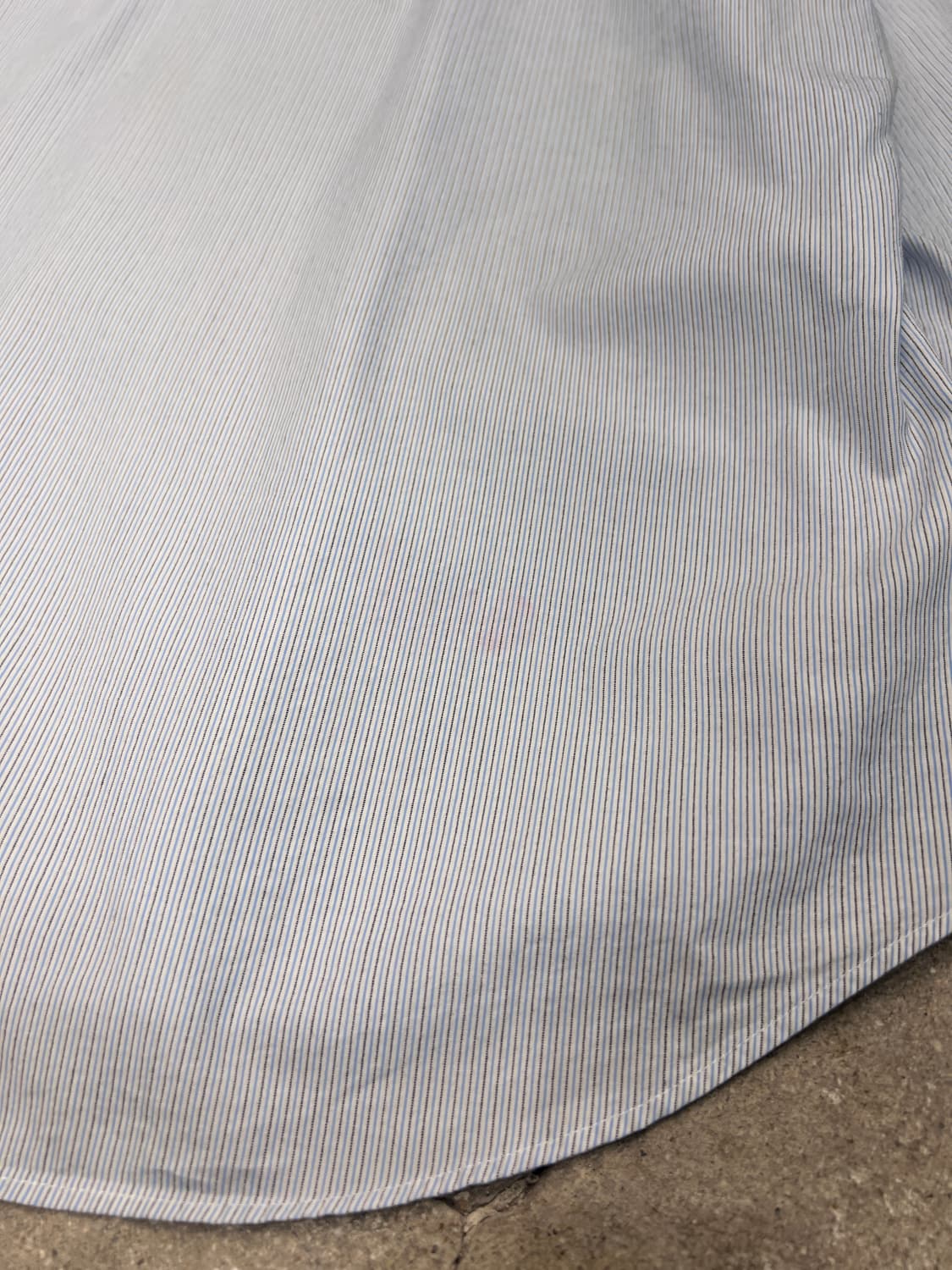 버버리 브릿 스트라이프 코튼 셔츠  상품이미지8