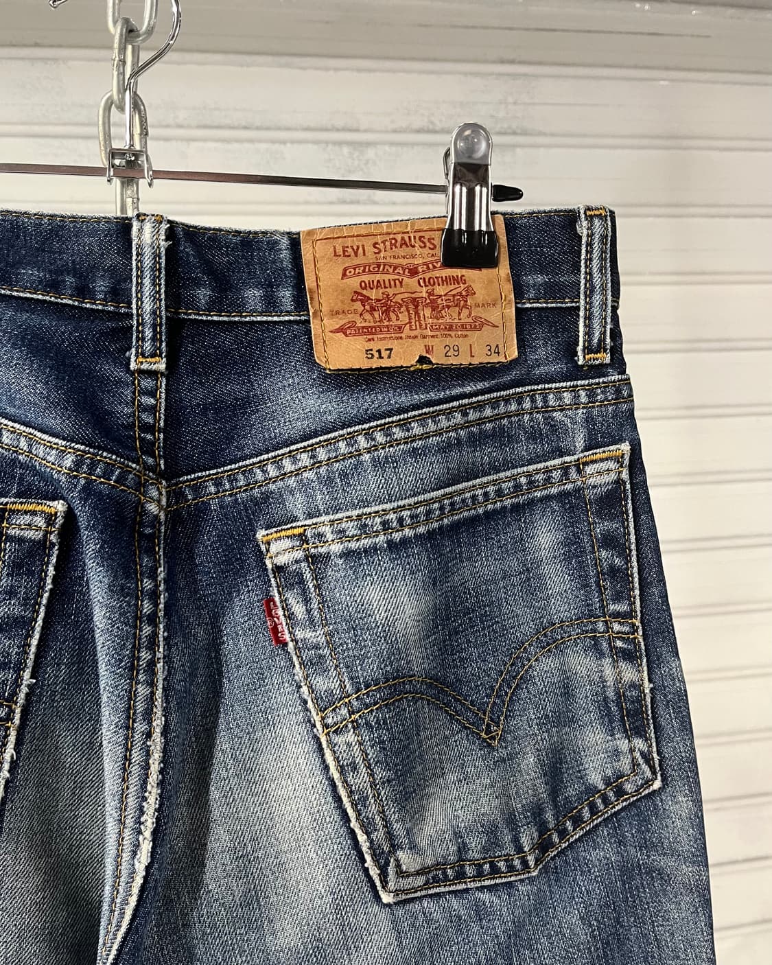 90s Levi’s 517 flare jean 상품이미지8