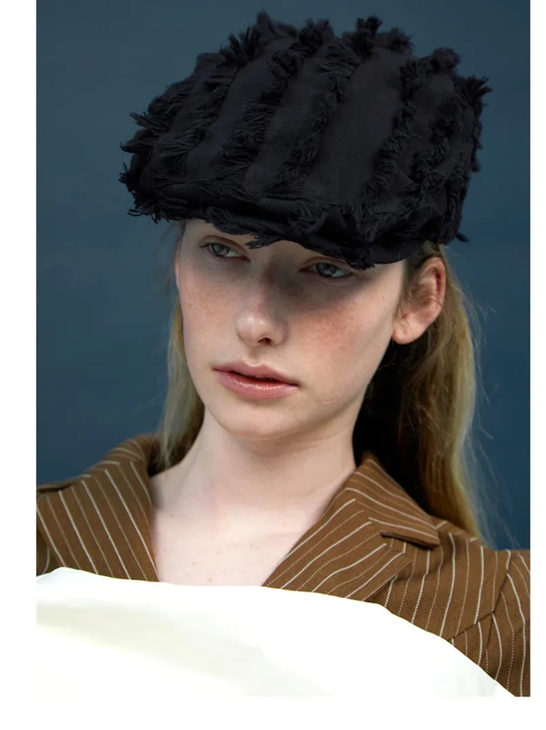 어썸니즈 모자>  CLASSIC HUNTING CAP_WAVE BLACK 상품이미지2