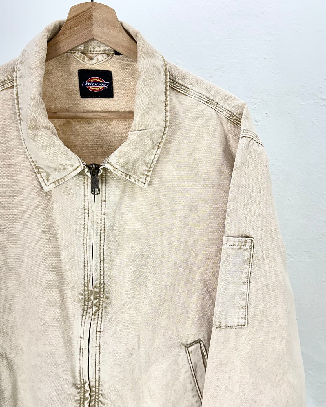 디키즈 워시드 베이지 뉴잉턴 워크 자켓 상품이미지3