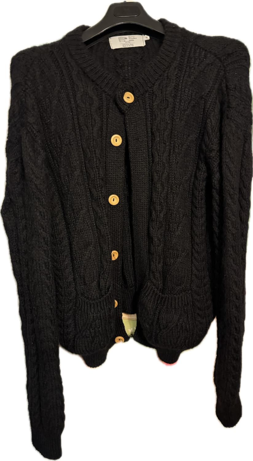 캐리울른밀즈 울 100% 가디건 상품이미지1