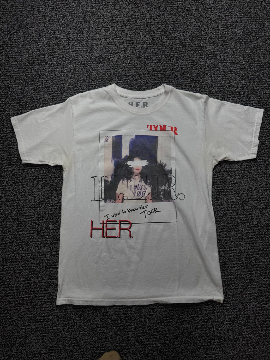 USA 빈티지 H.E.R. 투어 티셔츠 589 상품이미지2