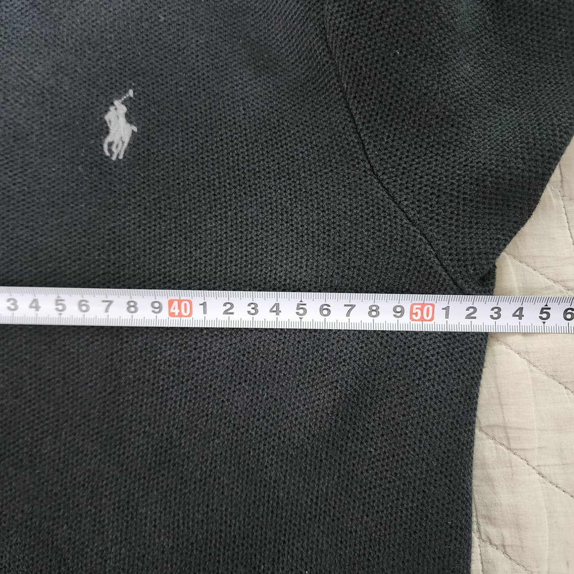 [M] 폴로 랄프로렌 하프집업 니트 블랙 상품이미지7