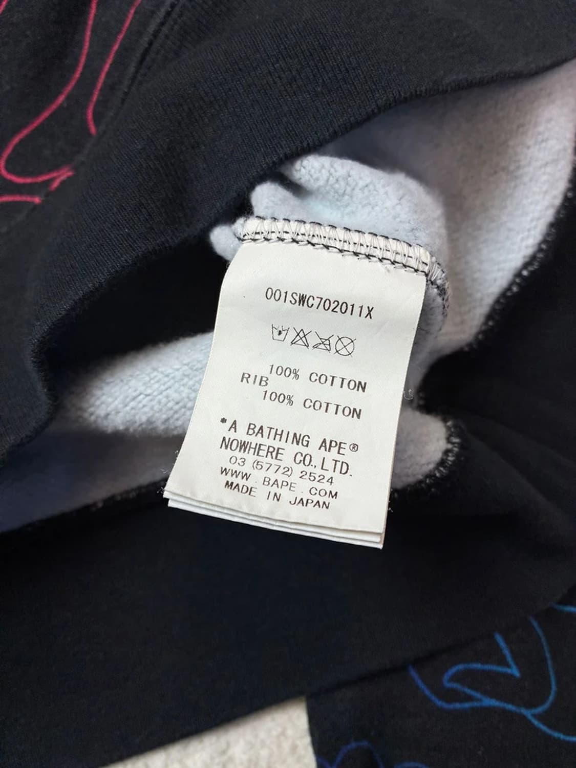 베이프 16FW 펜슬카모 사루 로고 맨투맨 PN5727    상품이미지9