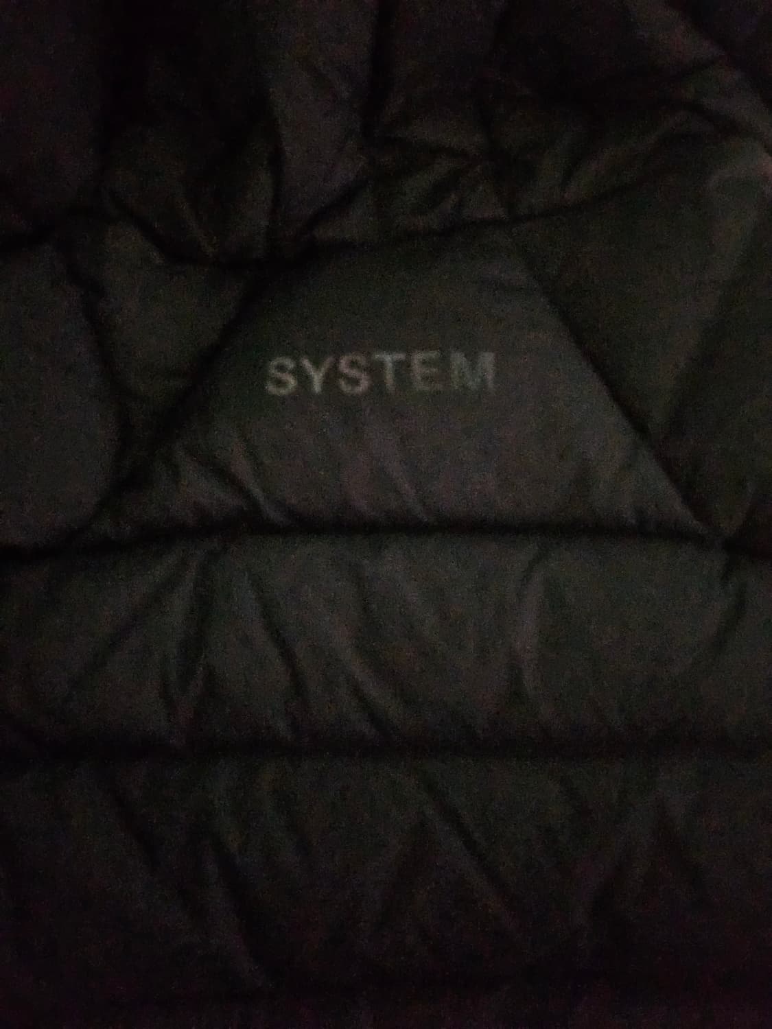 [거의 새것] 시스템옴므 패딩 경량 구스다운 점퍼 자켓 100 상품이미지3