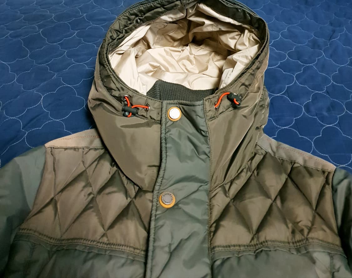 (희귀매물) 써스데이아일랜드 오리털 밀리터리 유틸 다운 파카 카키(XL) 상품이미지2