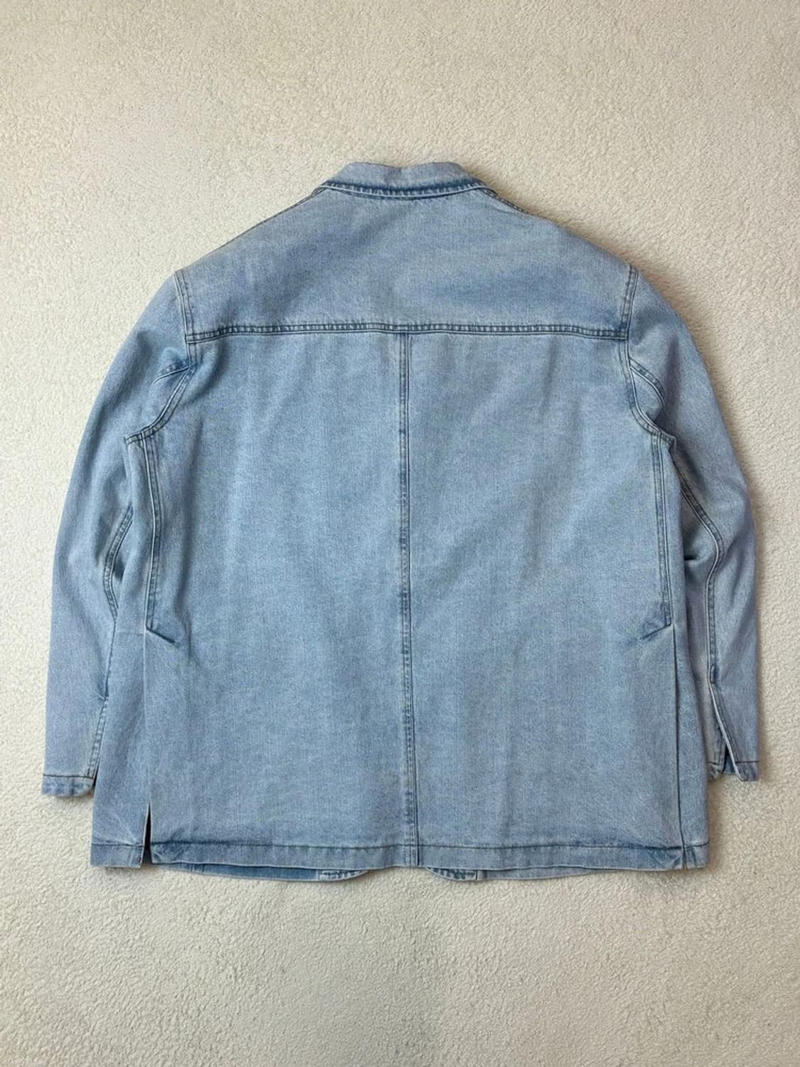 웰던 WE11DONE 22ss 워시드데님 블레이저 PN6099    상품이미지5