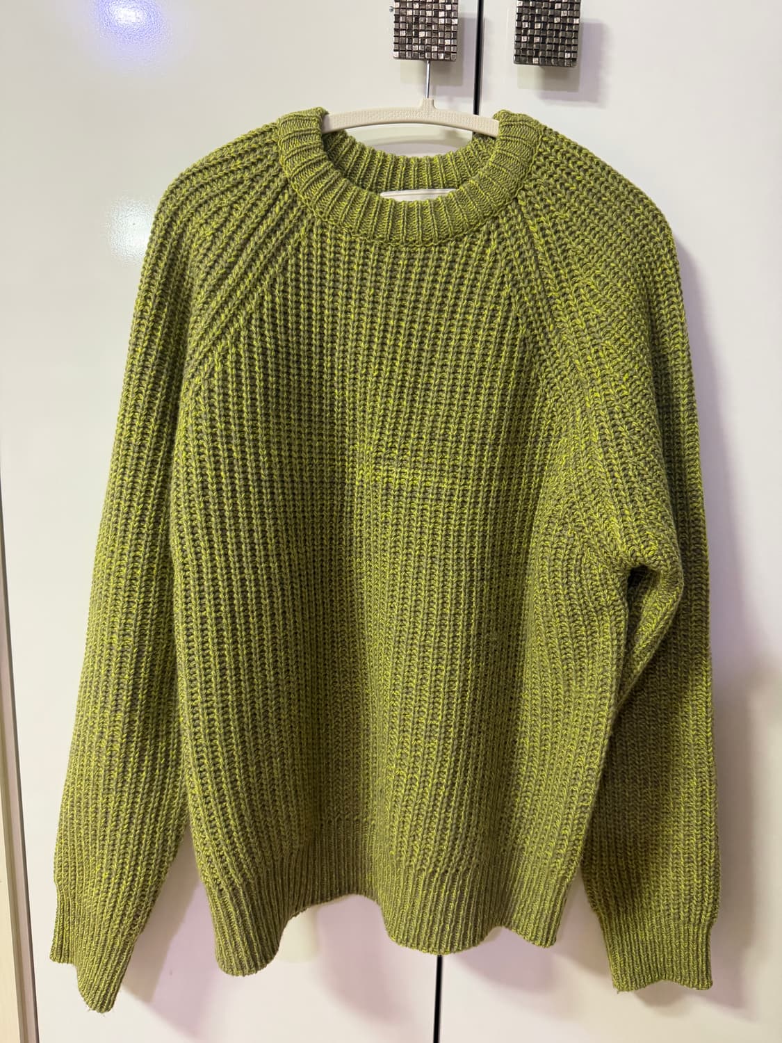 애프터프레이 인타르시아 니트 M 상품이미지1