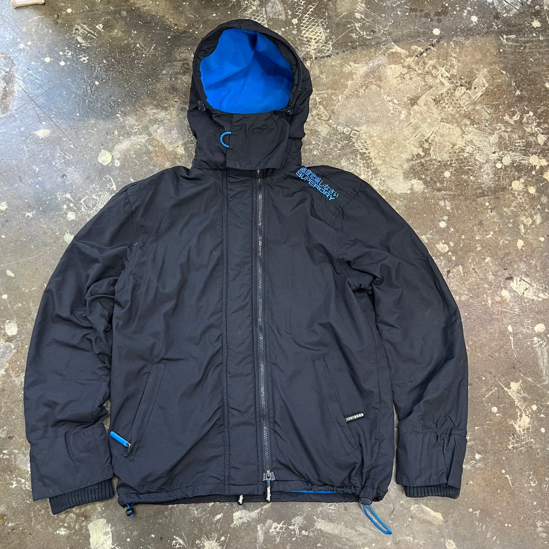 L) 슈퍼드라이 방풍플리스 자켓 점퍼 바람막이 상품이미지1