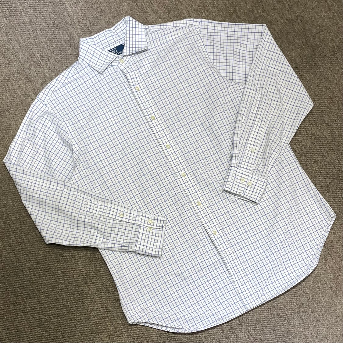 (16 1/2) POLO 폴로 랄프로렌 체크 셔츠 리젠트 클래식핏 상품이미지1