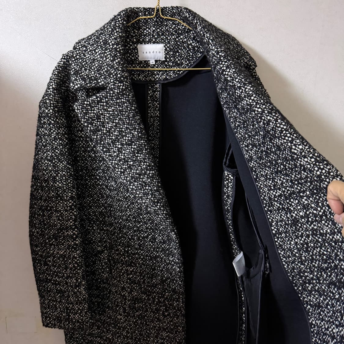 산드로 라마울 여성 오버핏 코드 40 (여성 프리) 상품이미지8