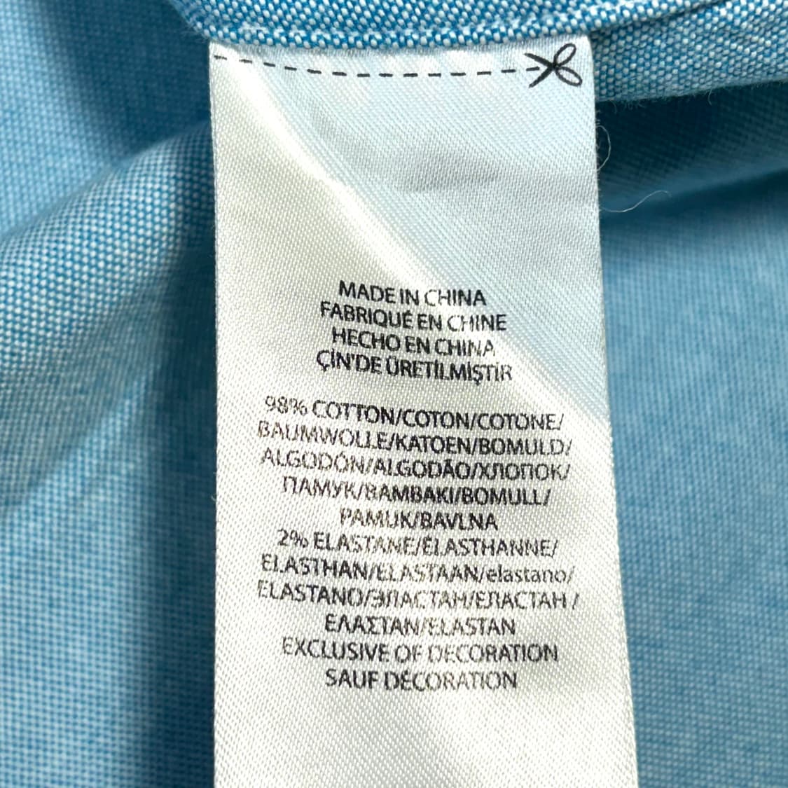 랄프로렌 스카이블루 셔츠 M 상품이미지7