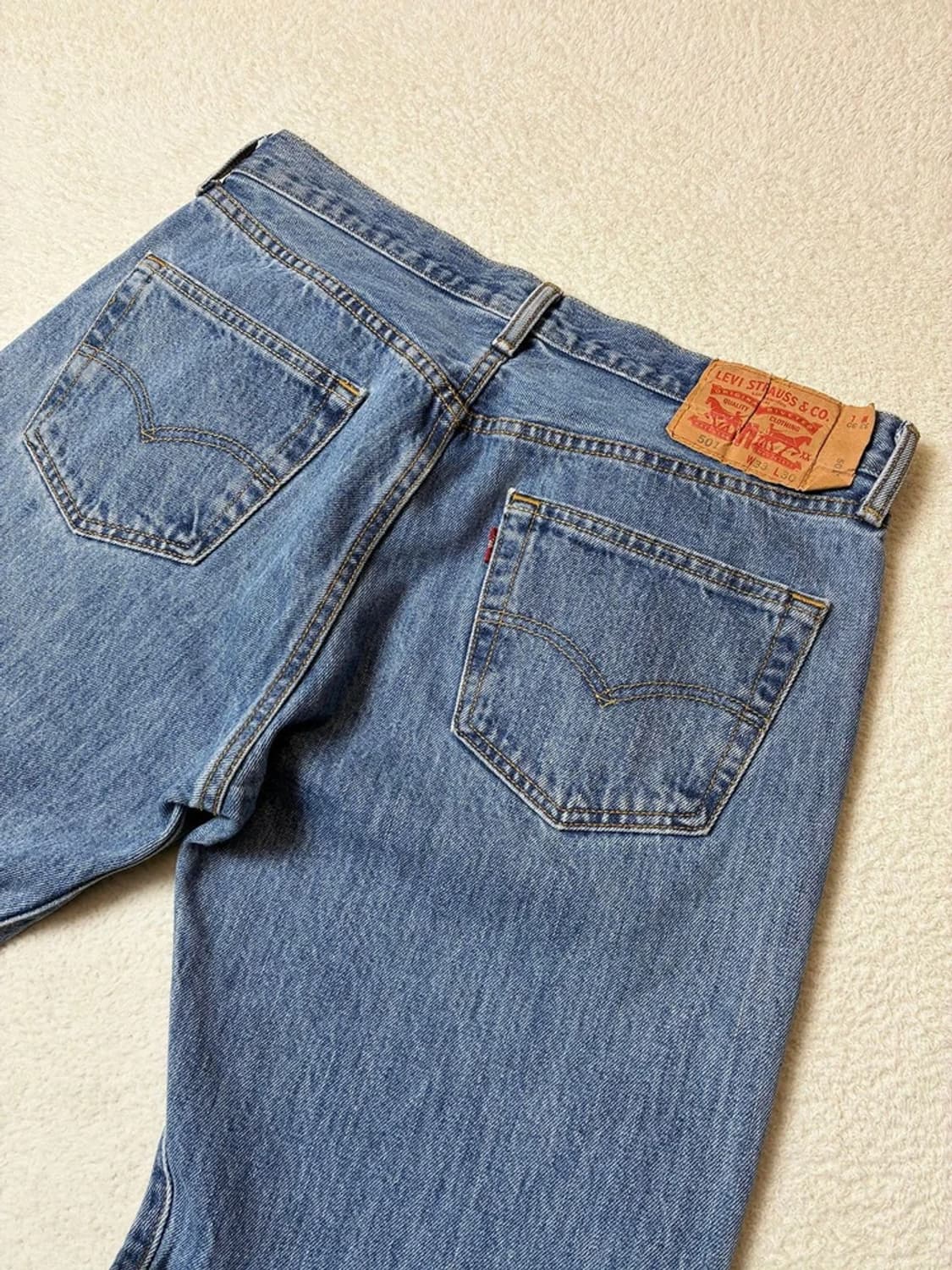 리바이스 00's 501 스트레이트 데님 팬츠 PN6631 상품이미지6