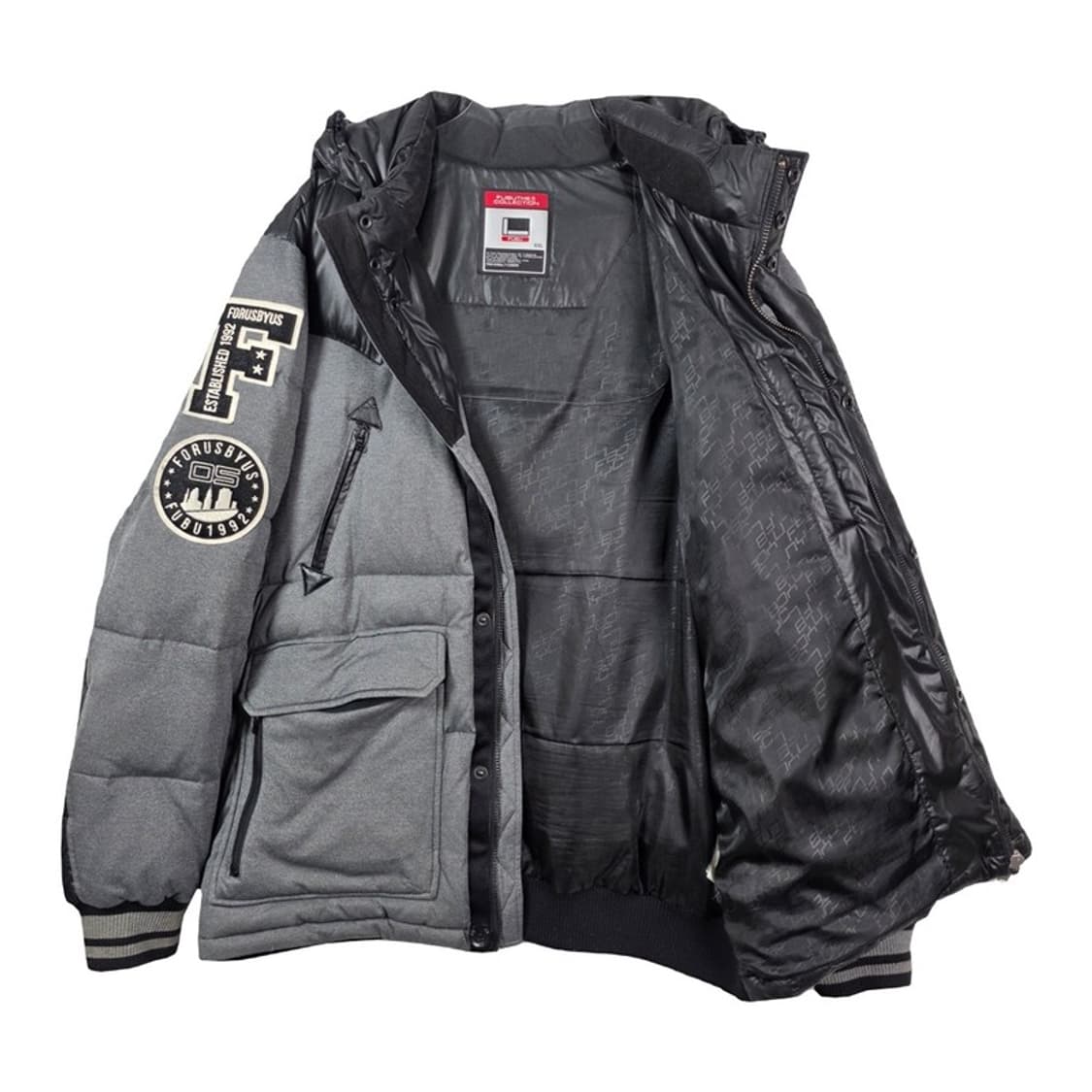후부 올드스쿨 아카이브 바시티 다운 패딩 XXL 상품이미지6