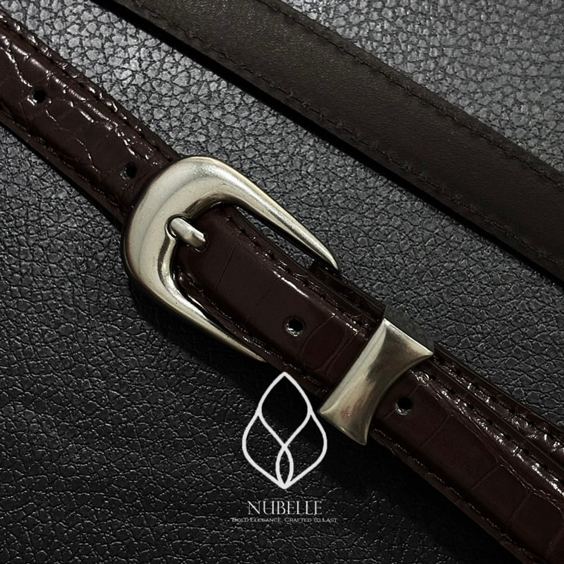 🌗 Alligator western belt / 크로커다일 웨스턴 벨트 상품이미지3