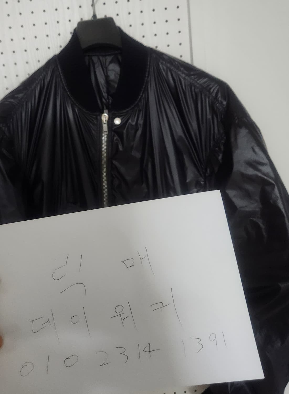 릭오웬스 SS26 TEMPLE 세키아 봄버 NPS 48사이즈 상품이미지8