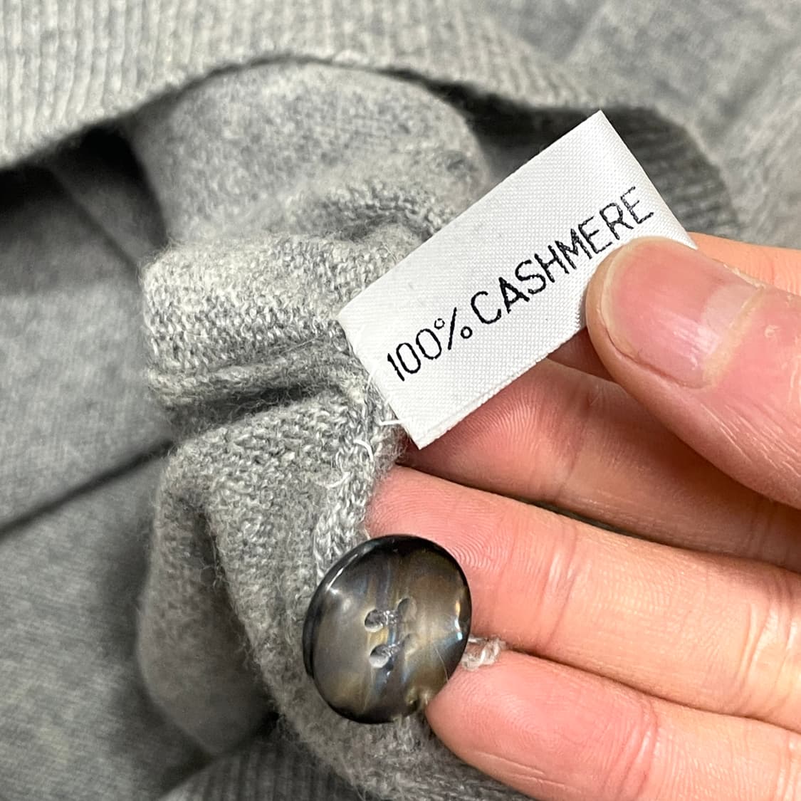 펄스앤캐시미어 그레이 니트조끼 남성XXL 상품이미지4