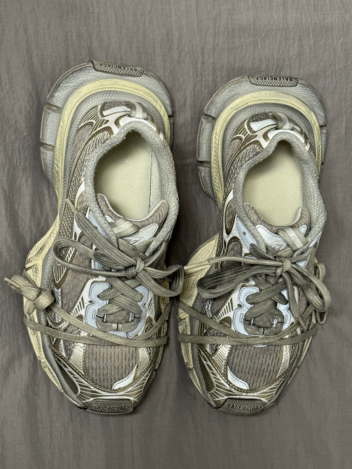 [41C] 발렌시아가 3XL 에그쉴 라이트 베이지 초판 상품이미지7