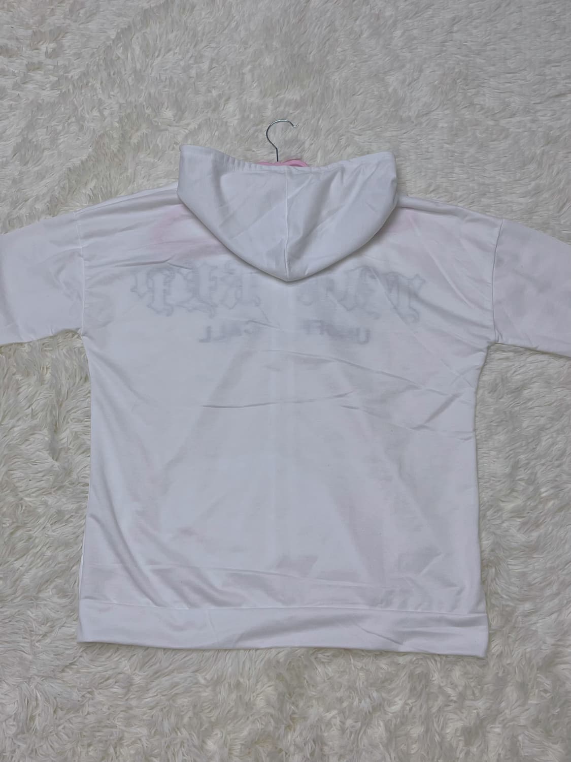 화이트 후드집업 상품이미지2