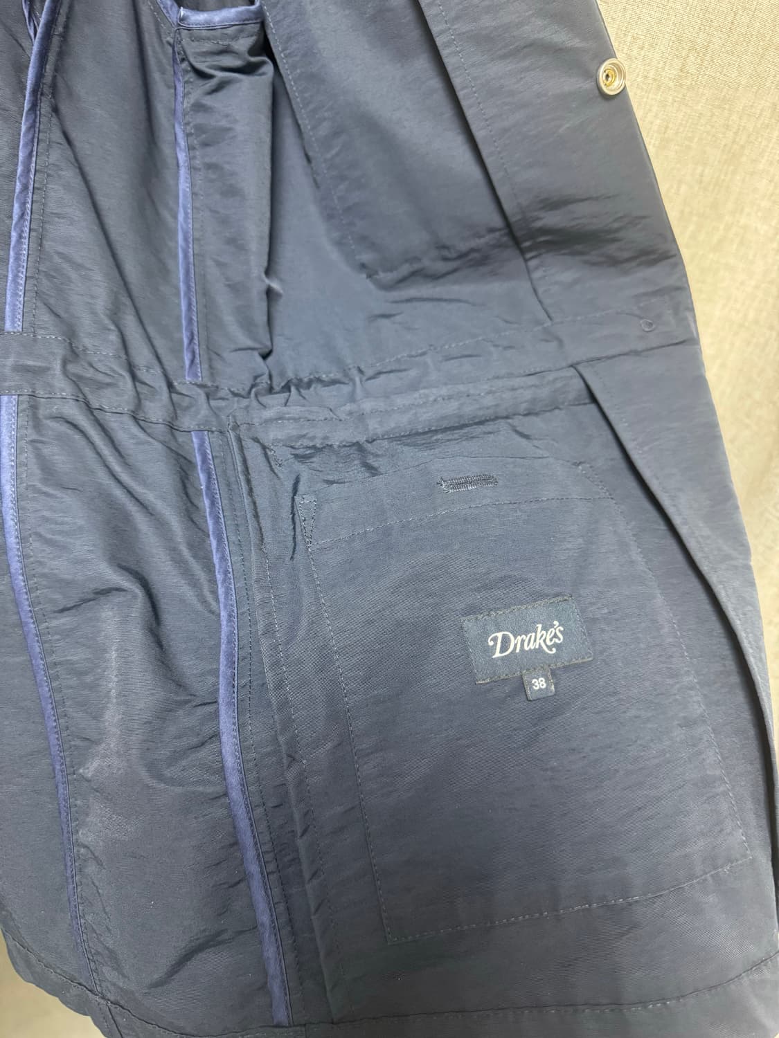 드레익스 drake’s m43 d43 m-43 d-43 네이비자켓 38 상품이미지4