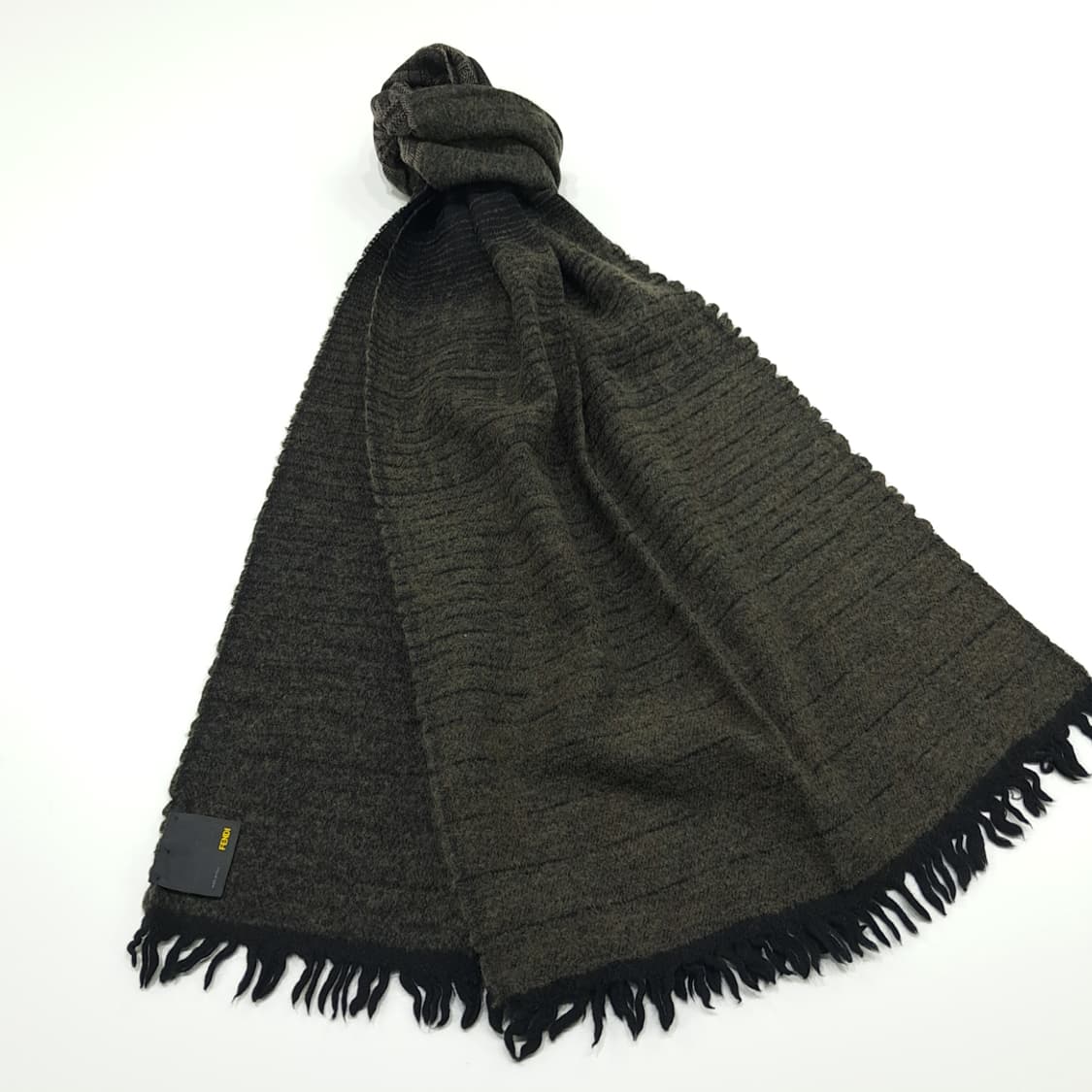 MX269 펜디 FF 그라데이션 울 목도리 머플러 상품이미지3